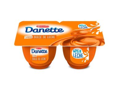 POSTRE DANETTE DULCE DE LECHE 2X95 GR