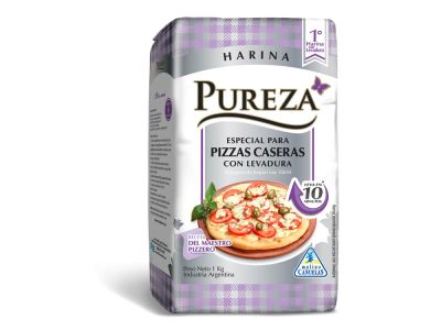 HARINA PUREZA PIZZAS CASERAS 1 KG