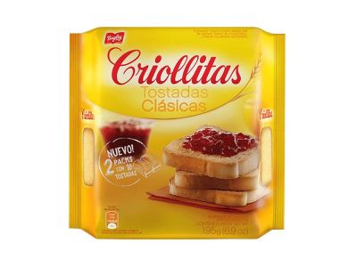 TOSTADAS CRIOLLITAS 200 GR