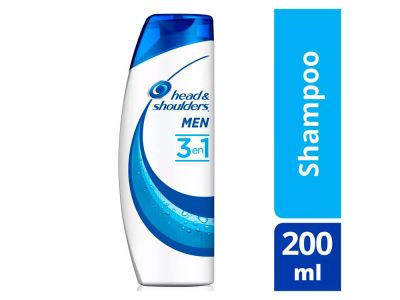 SHAMPOO HEAD & SHOULDERS 3 EN 1 COMPLETE 180 ML