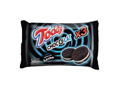 GALLETITAS TODDY RELLENAS CHOCOLATE TRIPACK 348 GR