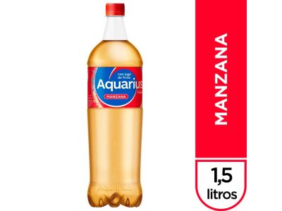 AGUA AQUARIUS MANZANA 1.5 LT