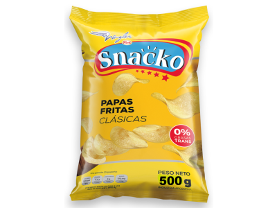 PAPAS FRITAS SNACKO CLASICA 500 GR