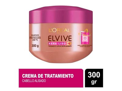 CREMA TRATAMIENTO ELVIVE KERA LISO 230 300 GR