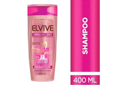 SHAMPOO ELVIVE KERA LISO 400 ML