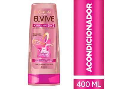 ACONDICIONADOR ELVIVE KERA LISO 400 ML