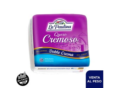 QUESO LA PAULINA DOBLE CREMA 1 KG