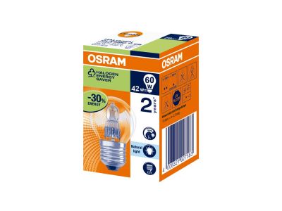 LAMPARA OSRAM HALOGENA GOTA 42 WT