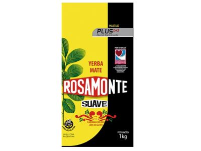 YERBA ROSAMONTE PLUS SUAVE 1 KG