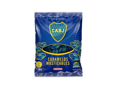 CARAMELOS BOLA LOCA BOCA JUNIORS 500 GR