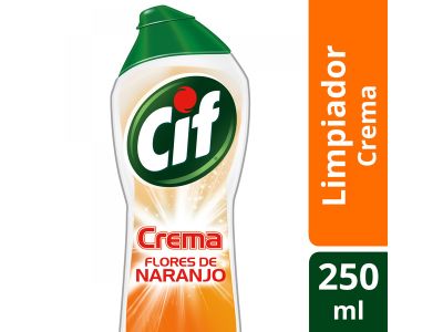 LIMPIADOR CIF CREMA NARANJA 375 CC