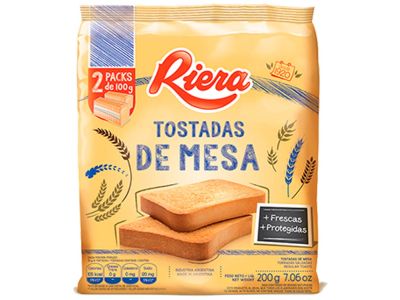 TOSTADAS RIERA CLASICA 200 GR