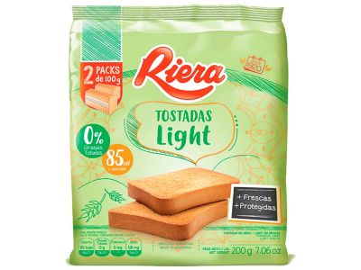 TOSTADAS RIERA LIGHT 200 GR