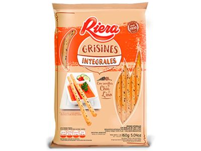 GRISINES RIERA INTEGRALES 160 GR