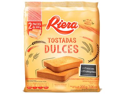 TOSTADAS RIERA DULCE 200 GR