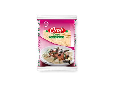 RAVIOLES ORALI CARNE Y ESPINACA 500 GR