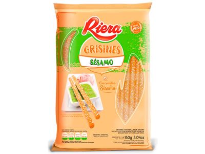 GRISINES RIERA SESAMO 160 GR