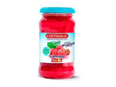 MERMELADA CORMILLOT SIN AZUCAR FRAMBUESA 390 GR