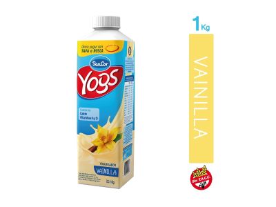 YOGHURT SANCOR YOGS BEBIBLE BOTELLA VAINILLA 1 KG