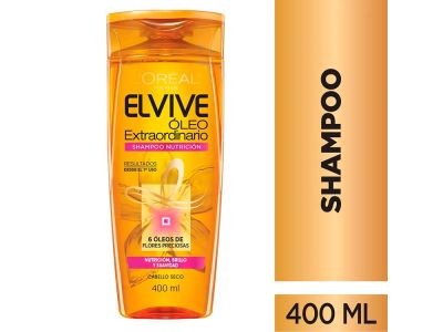 SHAMPOO ELVIVE OLEO EXTRAORDINARIO 400 ML