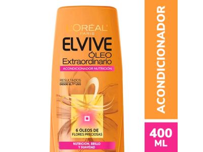 ACONDICIONADOR ELVIVE OLEO EXTRAORDINARIO 400 ML