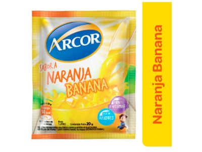 JUGO ARCOR NARANJA BANANA 15 GR