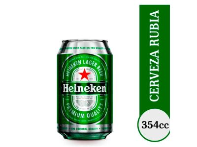 CERVEZA HEINEKEN LATA 355 CC