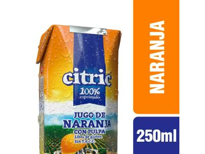 JUGO CITRIC NARANJA 250 CC