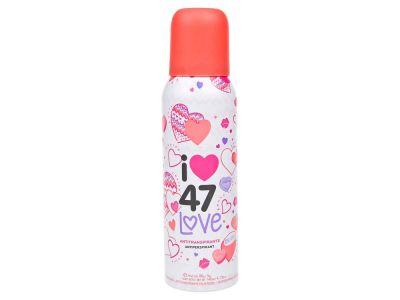 DESODORANTE FEMENINO 47 STREET LOVE 140 ML