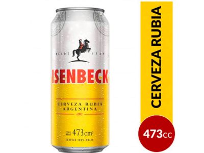 CERVEZA ISENBECK LATA 473 CC