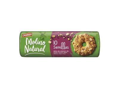 GALLETITAS OKEBON MOLINO NATURAL SEMILLAS 246 GR