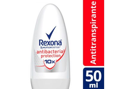 ANTITRANSPIRANTE FEMENINO REXONA ROLL ON ANTIBACTERIAL 50 ML