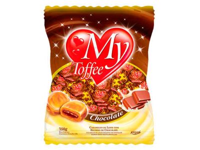 CARAMELOS MY TOFEE LECHE Y CHOCOLATE 600 gr