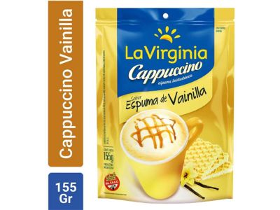 CAPUCCINO LA VIRGINIA VAINILLA DOYPACK 155 GR