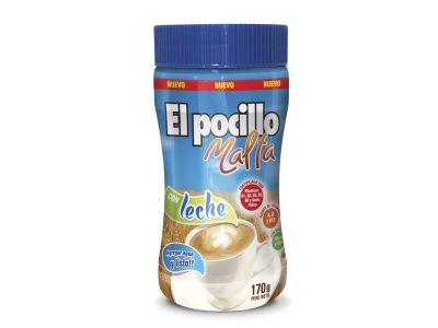 MALTA EL POCILLO CON LECHE 170 GR