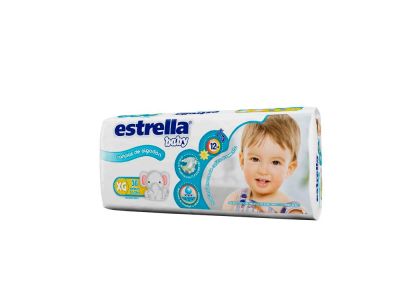 PAÑAL ESTRELLA HIPERPACK X GRANDE 36 UN