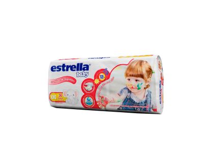 PAÑAL ESTRELLA HIPERPACK XX GRANDE 36 UN