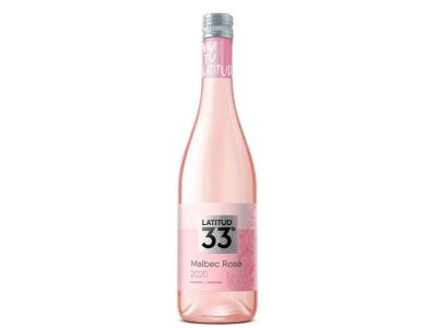 VINO LATITUD 33 MALBEC ROSE 750 CC