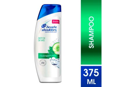 SHAMPOO HEAD & SHOULDERS DETOX 375 ML