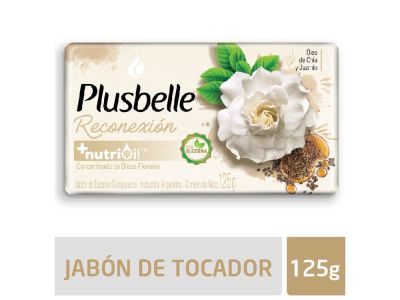 JABON DE TOCADOR PLUSBELLE RECONEXION 120 GR