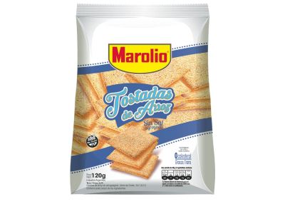 TOSTADAS MAROLIO ARROZ SIN SAL 120 GR