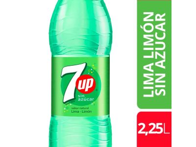 GASEOSA SEVEN UP FREE SIN AZUCAR 2,25 LT