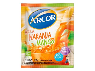 JUGO ARCOR MANGO NARANJA 15 GR