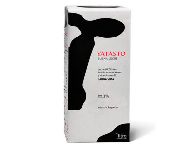 LECHE YATASTO LARGA VIDA ENTERA 1 LT