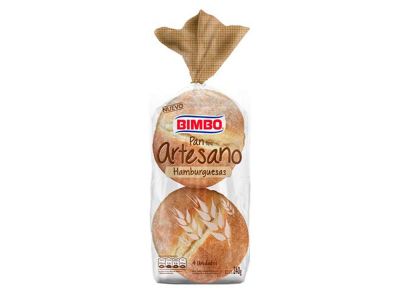 PAN ARTESANO HAMBURGUESA 240 GR