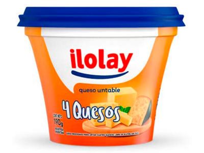 QUESO ILOLAY 4 QUESOS 190 GR