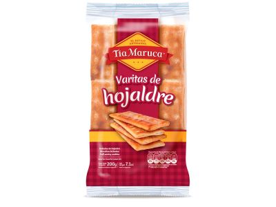 GALLETITAS TIA MARUCA VARITA HOJALDRE 200 GR