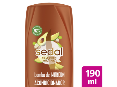 ACONDICIONADOR SEDAL BOMBA NUTRICION 190 ML