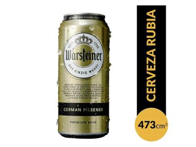 CERVEZA WARSTEINER PILSEN 473 CC