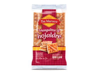 GALLETITAS TIA MARUCA TRIANGULITOS HOJALDRE 200 GR